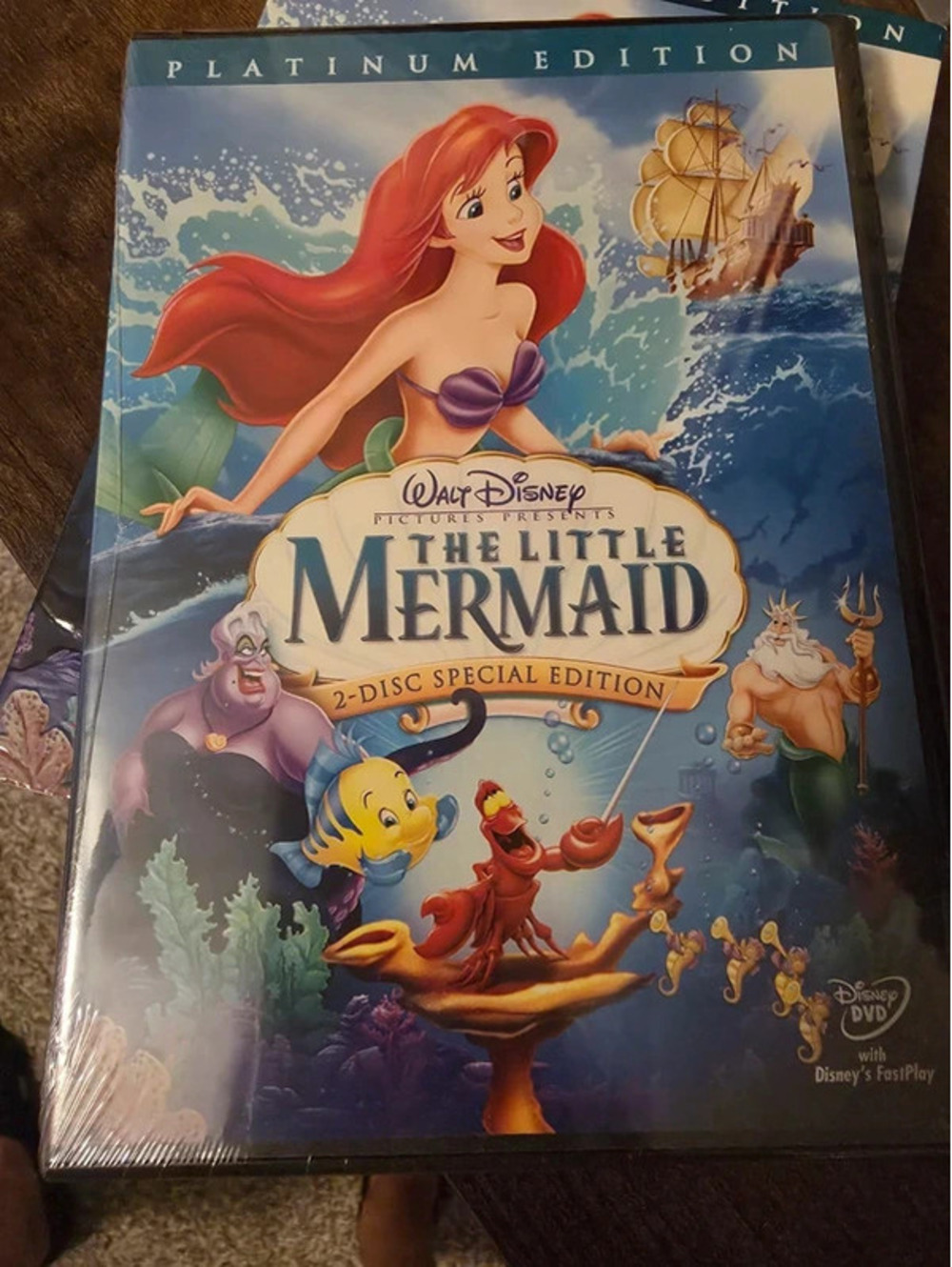 Disney The Little Mermaid Platinum Edition 2-disc special edition DVD